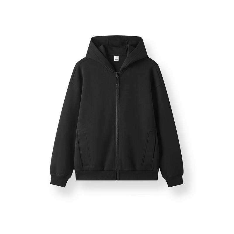 Semir Wang Anyu Collection Loose Fit Hooded Knit Jacket