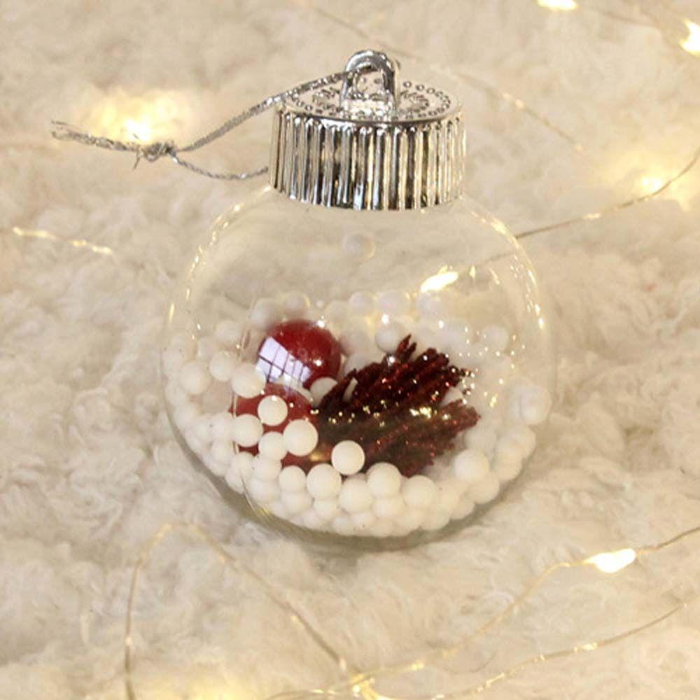 9pcs DIY Painted Christmas Hanging Balls 6cm Merry Christmas Decor  Holiday Festive