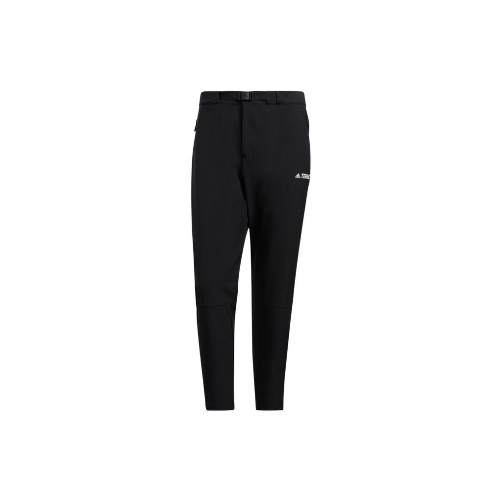 Adidas Terrex Series Brushed Straight Fit Sports Pants Men Bottoms Black HM9717