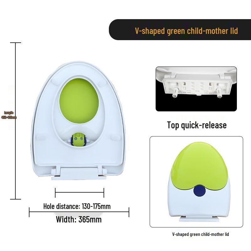 Xuan Yong V-Shaped Top-Mount Toilet Seat