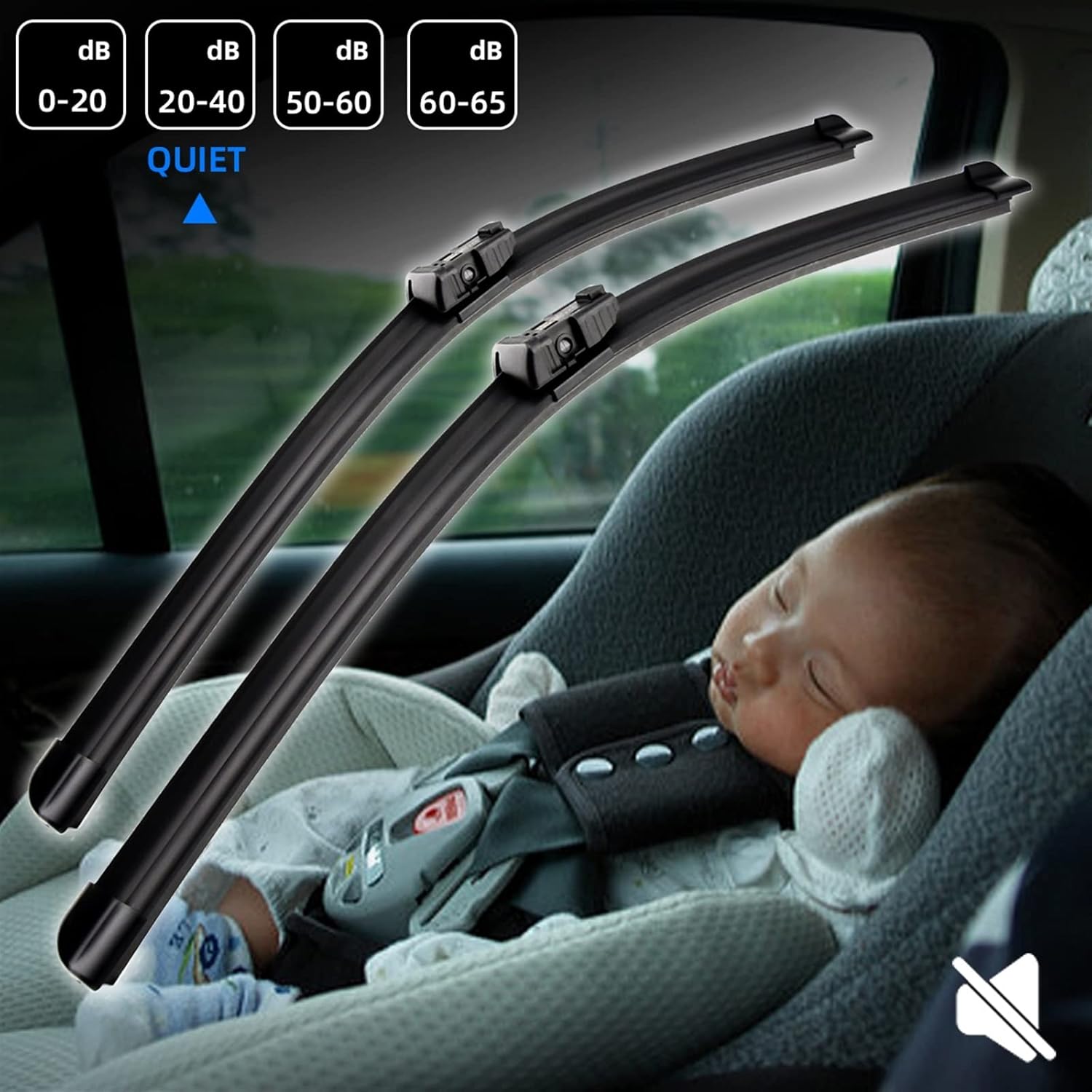 Windshield Wiper For Range E Rover Velar 2017-2020 Front Wiper Blades 26 + 19  Brushes Cutter Accessories Rubber Windshield Wiper windshield