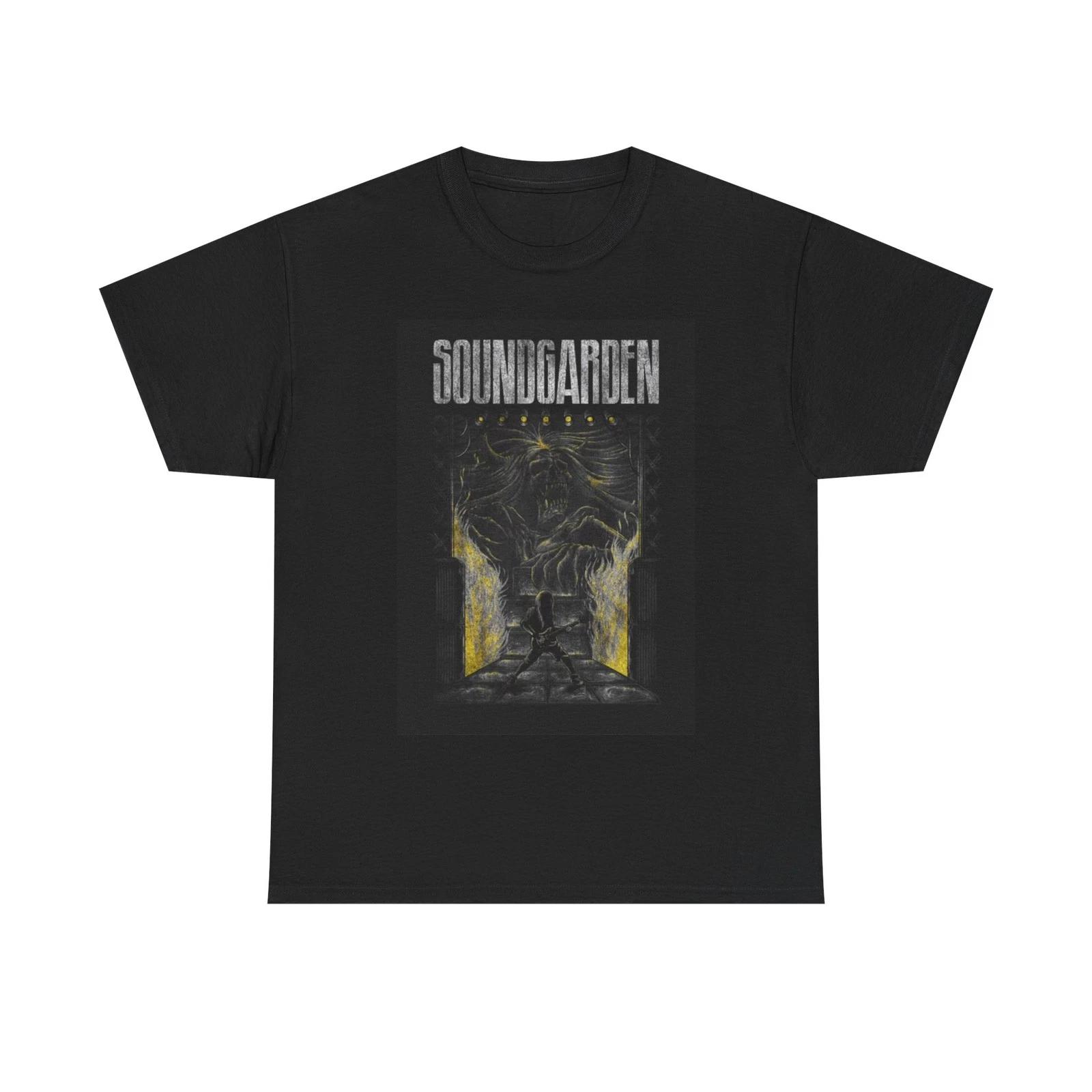 

Soundgarden T-shirt vintage rock retro art graphic Unisex Heavy Cotton Tee L