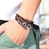 Jewelry Men's Buckle Leather Bracelet Scorpion Bracelet Men's All-match Bracelet