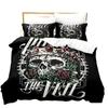 Pierce The Veil Album Cover Digital Print 3piece Bed Set With Reactive Dyeing Modern Minimalist For Home Bedroom Decor