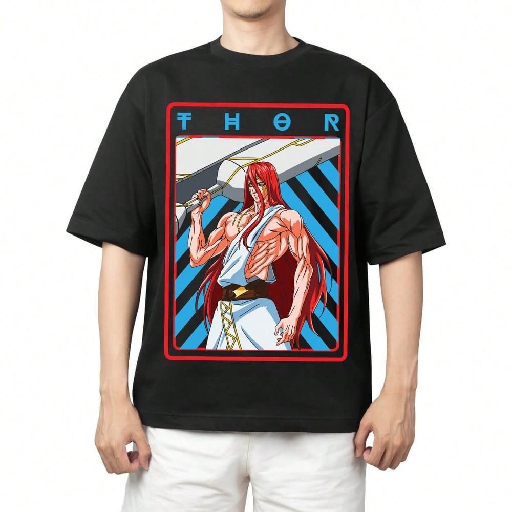 Record Of Ragnarok Thor T-Shirt  Anime Unisex  Unisex T-Shirt S