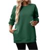 Women Winter Tops Women's Long Sleeve Sweatshirt Casual Crewneck Loose Fit Pollover Fleece Tops