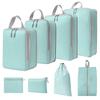 Travel Compression Packing Cubes 8 Set Large Capacity Clothes Organizer Bags Portable Luggage Storage Bags