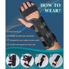 Resting Hand Splint for Stroke Recovery Carpal Tunnel Night Immobilizer with Removable Splints Pain Relief