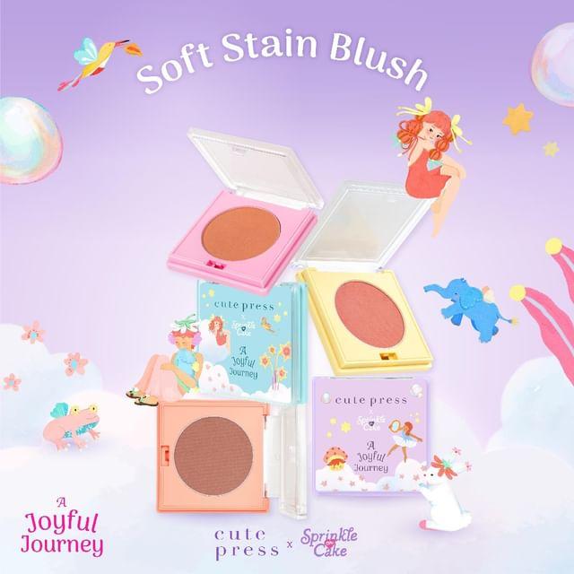Cute Press - A Joyful Journey Soft Stain Blush 04 Blissful Blush