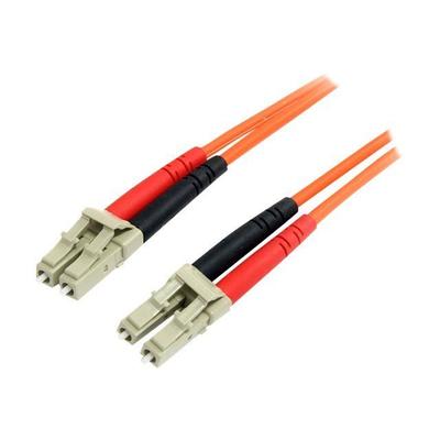 STARTECH 1m LC - LC Multimode 62.5/125 Duplex Fiber Optic Patch Cable - Orange