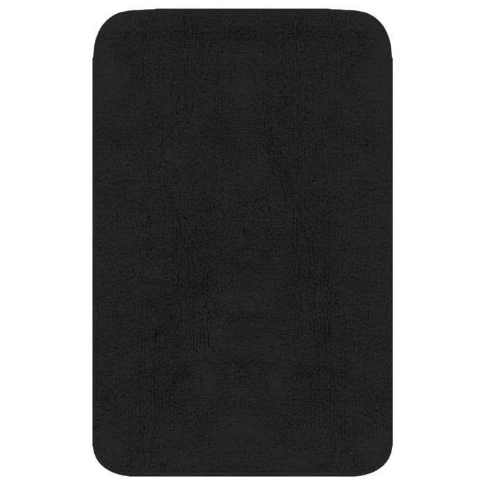 Tapis de salle de bain tissu vidaXL (x2)