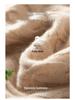 Women's V-Neck Loose Cable Knit Wool Sweater - Winter 2024 Casual Pullover Knitwear