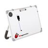 Eduway Lousa Branca Magnética Apagável a Seco 30x45cm Com Suporte | Lousa Branca de Chão | Mesa Com Clipe para Papel Para Estudo,