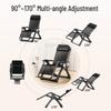 ZISIZ Portable Recliner Lounge Chair