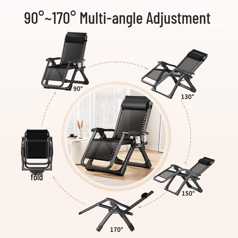 ZISIZ Portable Recliner Lounge Chair