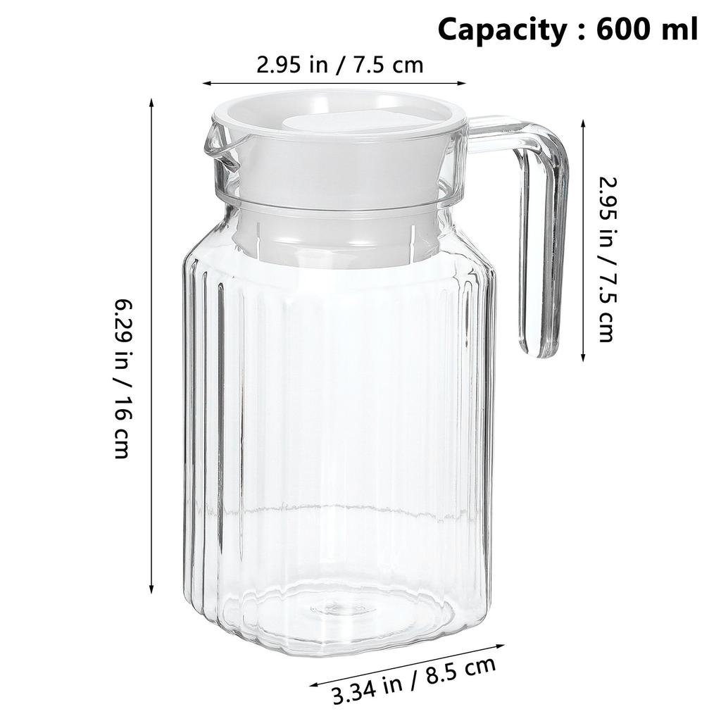 1 szt. Czajnik na zimną wodę Duża plastikowa butelka na wodę Przezroczysty dzbanek na sok z pokrywką Przenośny na piknik Basen Spotkania