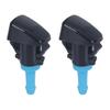 5303834AB Windshield Washer Nozzle Pair, ABS Clip-In Front Nozzle Unit for Vehicle Washer System Care Daily Use