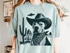 Vintage Dogo Argentino UFO Shirt – Western Cowboy Dogo Tee, Retro Alien Dog T-Shirt, Gift for Dogo Mom, Dad & Dog Lovers