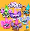 Hasbro Furby Furblets Ziva Mini Electric Plush Toy for Boys and Ages Furby Authentic Friend, Girls, 6+, Rainbow, Zebra, Speak, Musical, G1778,