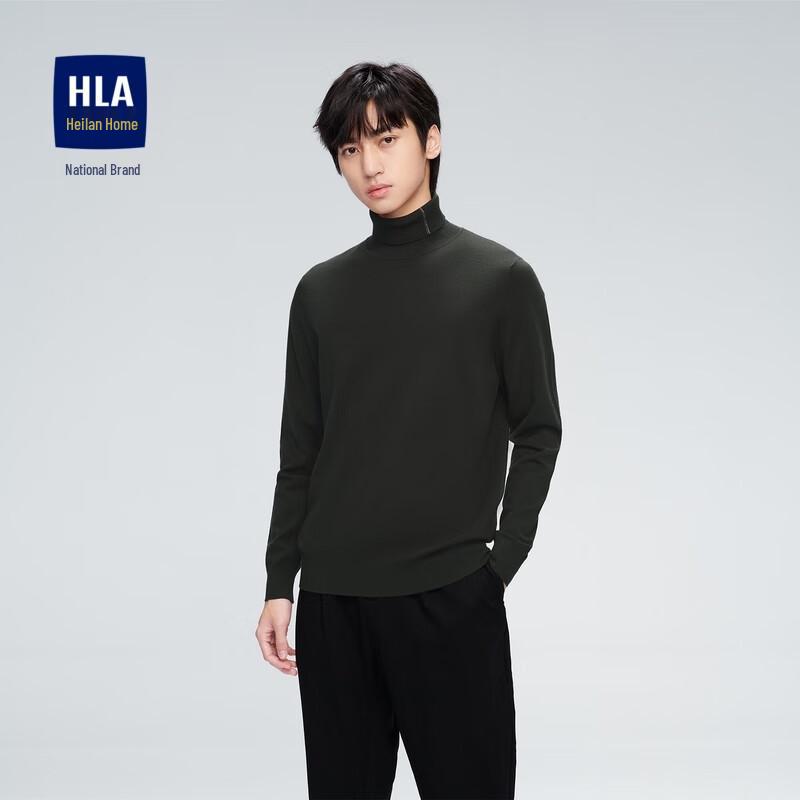 

HLA Men s Round Neck Pullover Knit Sweater 180/96A (52)