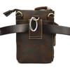 Hüftgurt Hüfte Schulter Echtes Leder Taille Handyaufbewahrung [Luufan] Tasche, Tasche, Herren Tasche, Tasche, Leder, 3-Wege, Klein, Unisex, Tasche, Tasche, Tasche,
