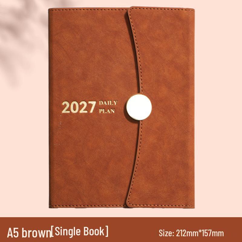 A5 2027 Spanish-English Daily Diary & Planner Gift Set Spanish