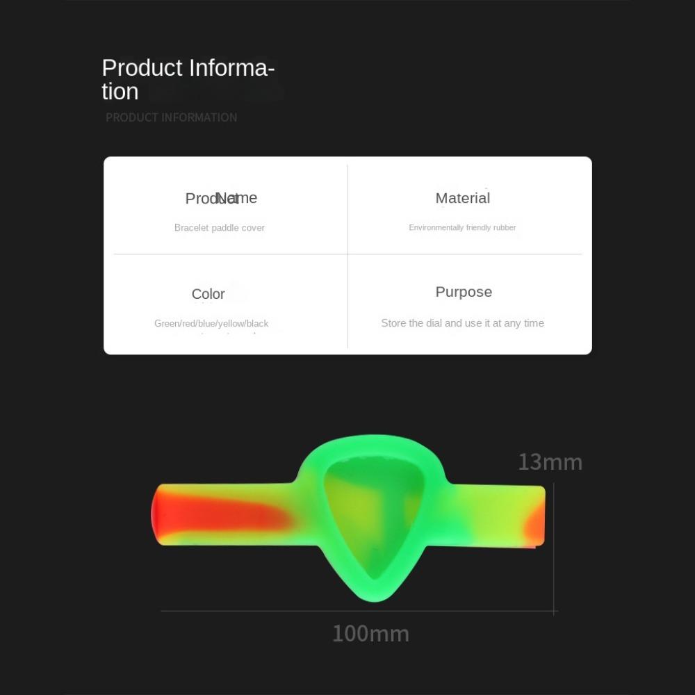 Mini Guitar Picks Bracelet Waterproof Guitar Pick Holder Wristband Guitarra