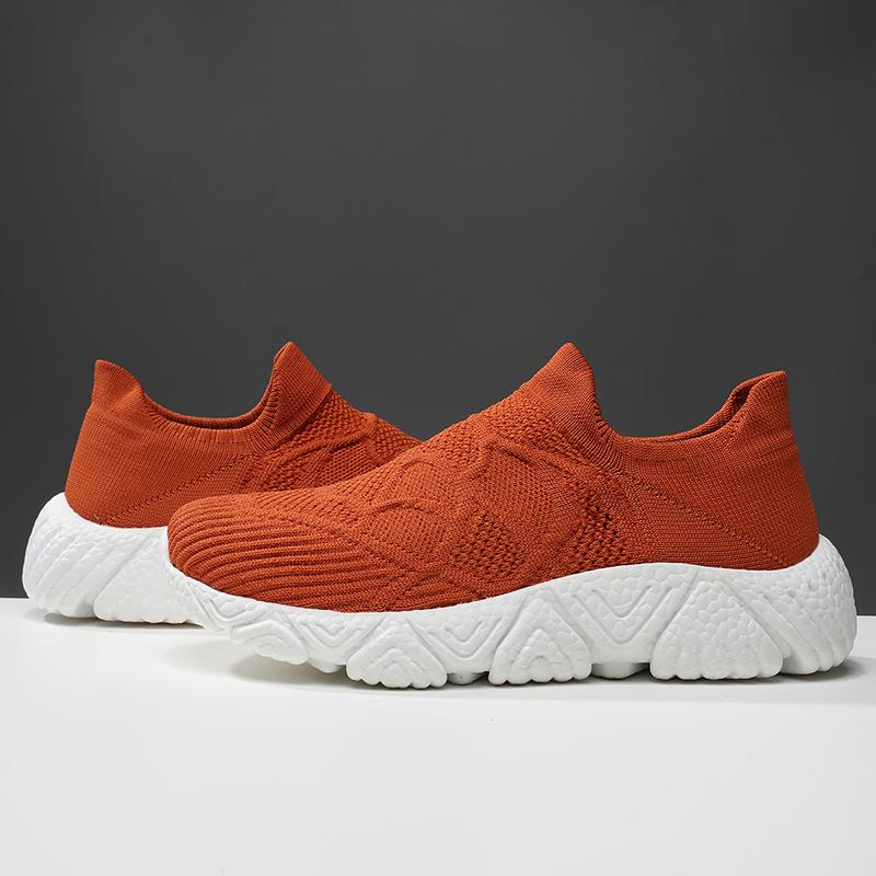 Mens Walking Shoes New Breathable Fashion Casual Sports Shoes Wear-resistant Non-slip Soft Soled Casual Running Shoes for Man