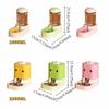 Anti Spill Cat Automatic Feeder Durable Dog Feeder Cute Cat Food Dispenser  for Cats and Dogs