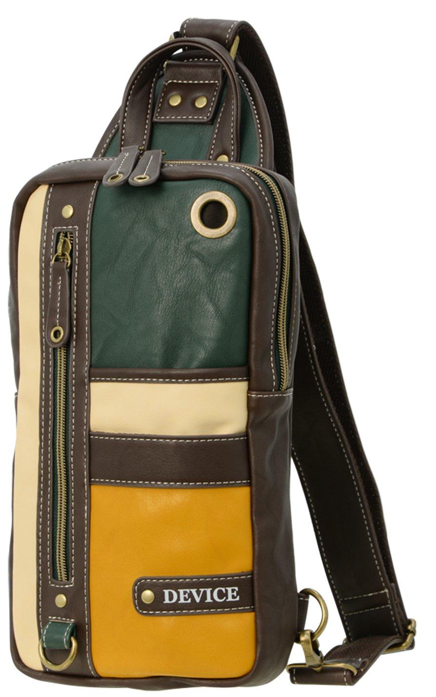

DEVICE Toriko Body Bag -Green/Mustard