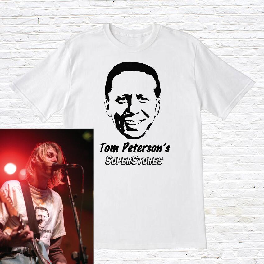 Tom Peterson#039;s Superstores TShirt worn by Kurt Cobain Nirvana Nevermind Unisex T-Shirt M