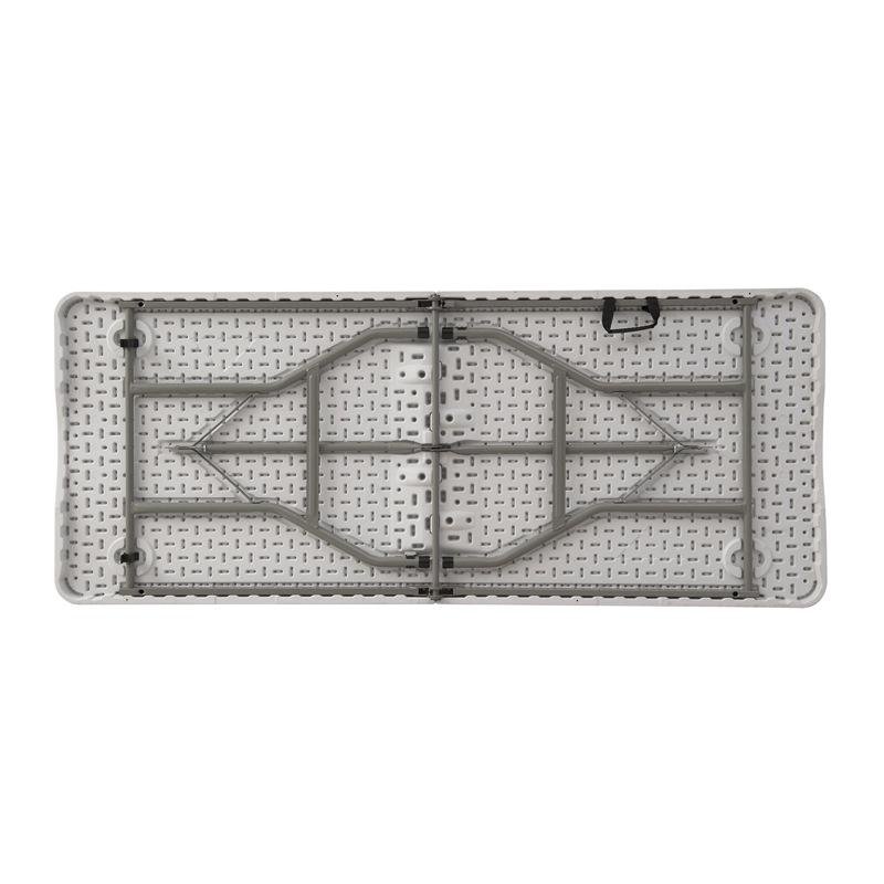 Folding Plastic Table for Office or Dining - Portable and Versatile