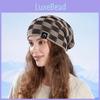 Winter Cap Knitted Women Men Fleece Lined Casual Outdoor Supplies Activities