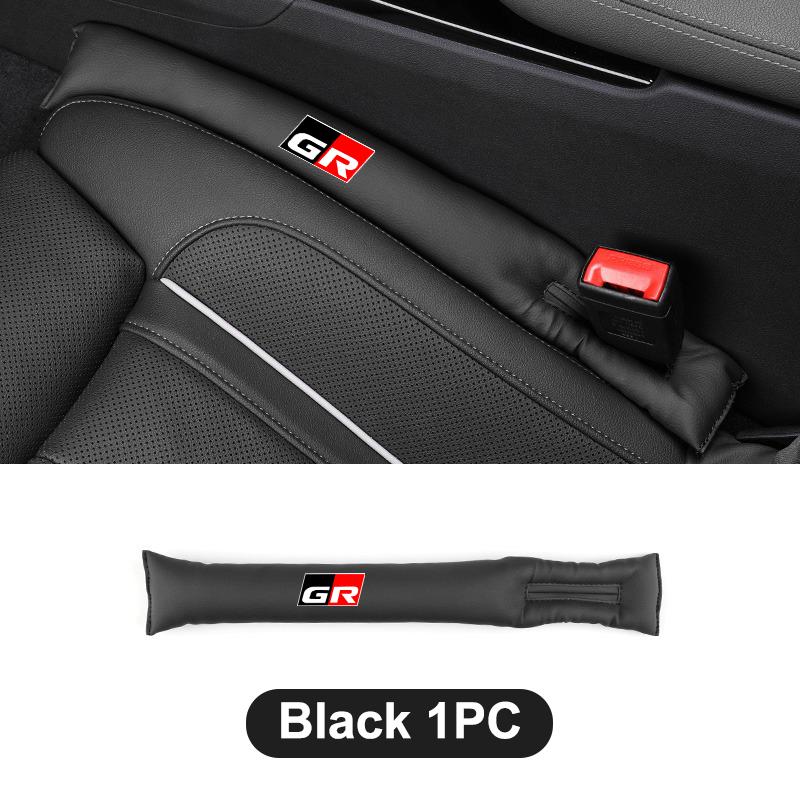 

For Toyota GR 86 Supra Yaris RAV4 Prius Corolla C-HR Auris Leather Car Seat Gap Plug Strip Leak-proof Soft Pad Auto Accessories