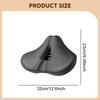 Bike Saddle Ergonomic Easy To Install Anti Slip Shock Absorption Lightweight Breathable Seat Cushion