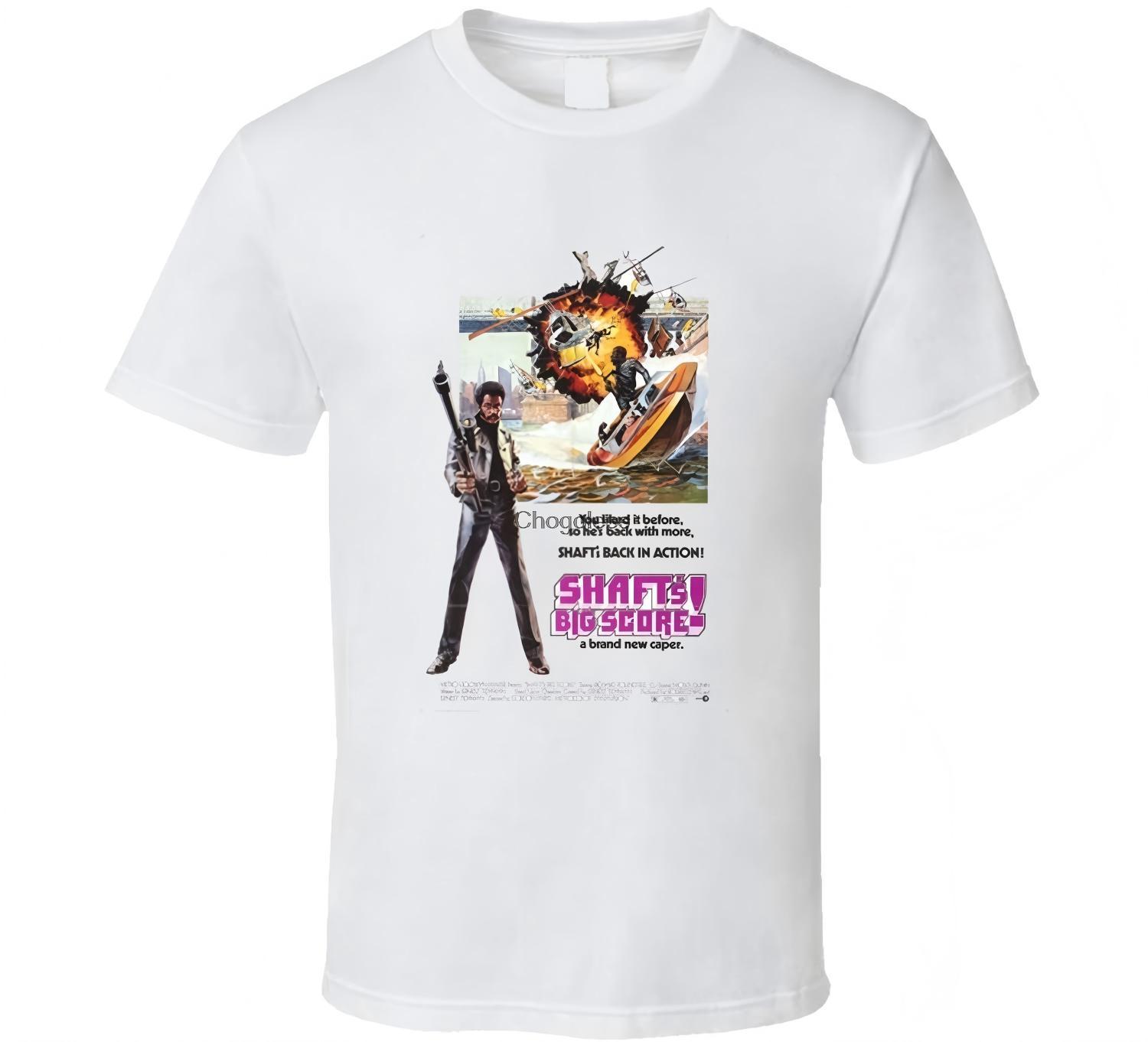 Shaft s Big Score Movie T-Shirt 3XL белый