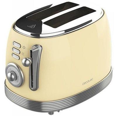 Toaster Cecotec Vintage 800 Light Yellow