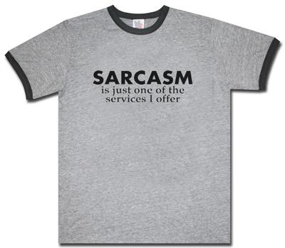 Sarcasm Funny Saying Sarcastic T-shirts for Men Gray Men's Ringer Shirt T-shirt