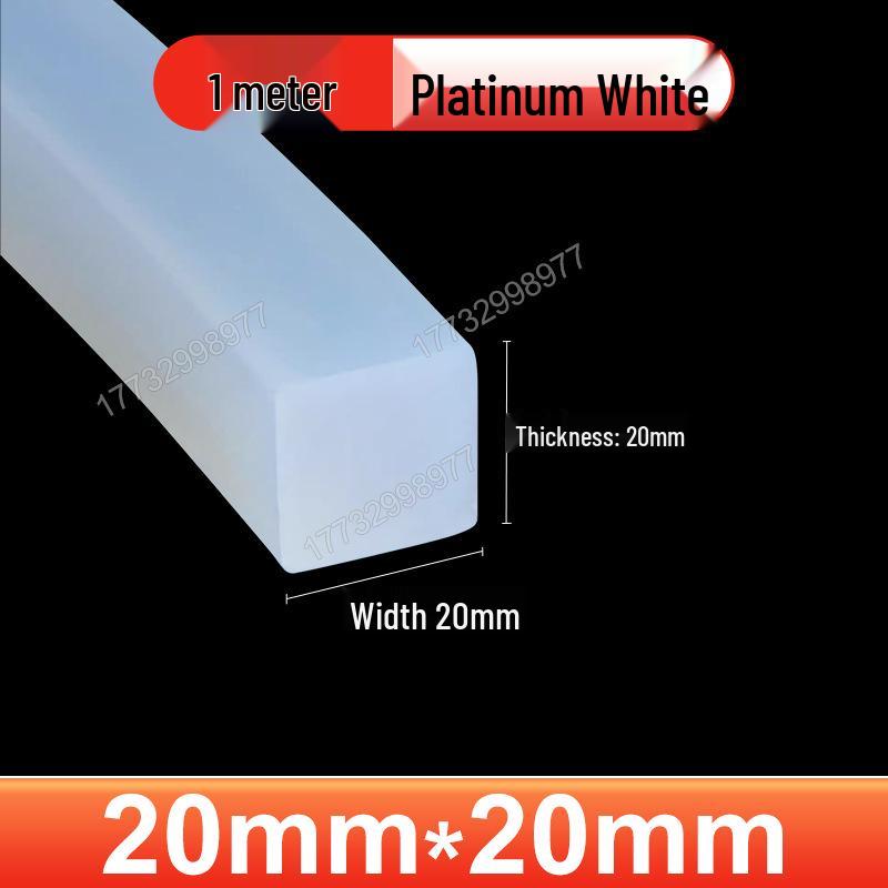 High-Temperature Resistant Transparent Silicone Rubber Sealing Strip