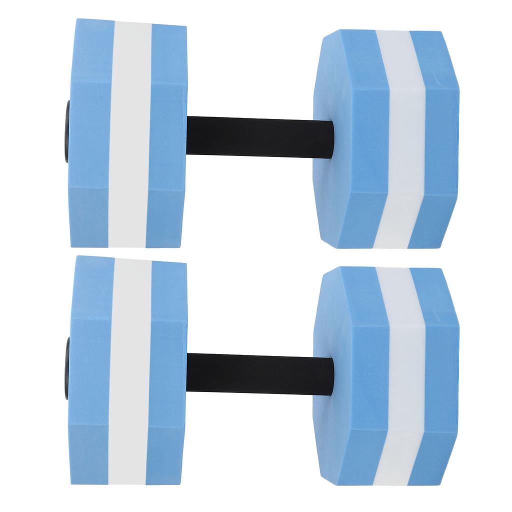 2-teiliges Hantelset aus hochdichtem EVA-Schaumstoff mit Wasserübungen, Hanteln für Männer und Frauen im Innen- und Außenbereich