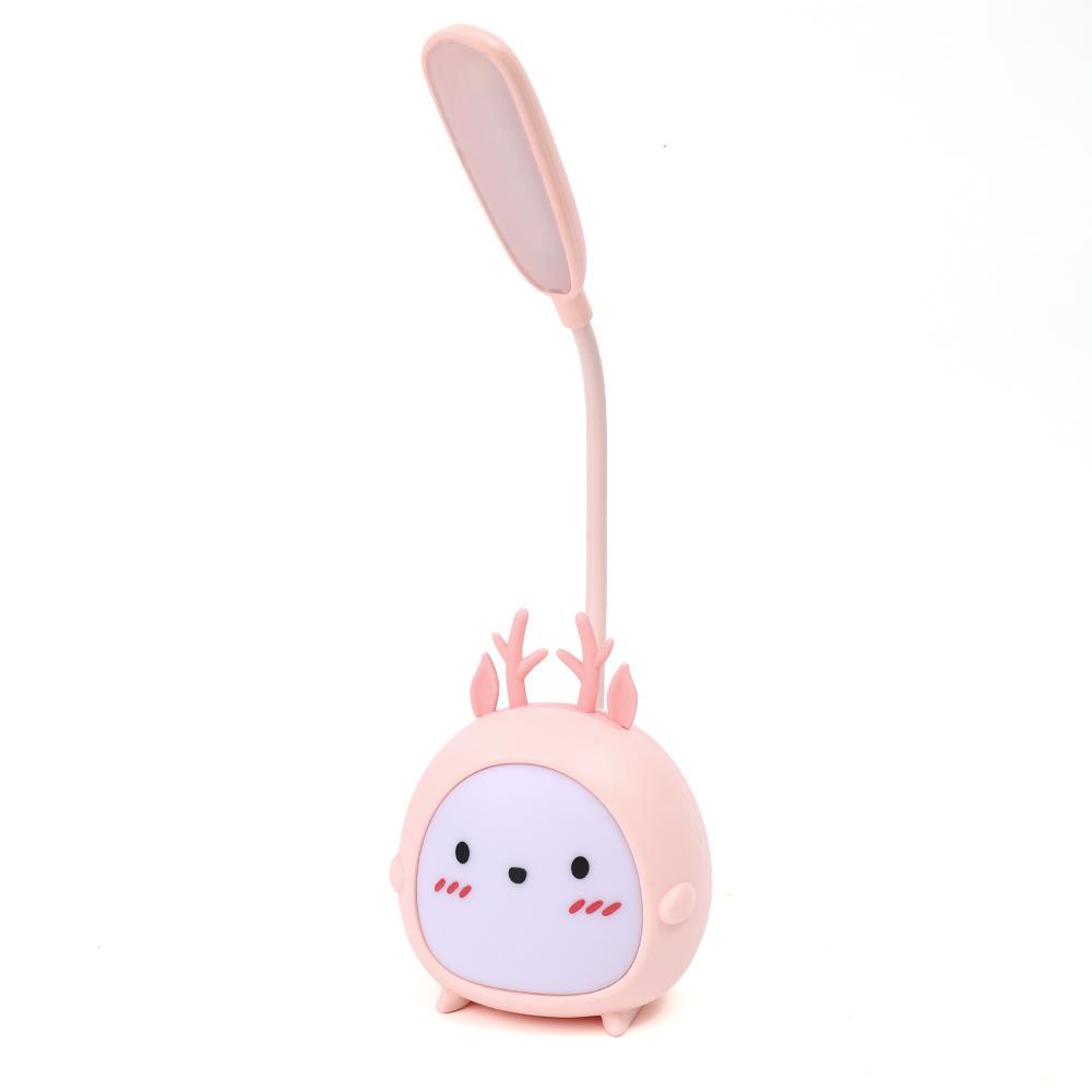 Drei Modi Cartoon Hirsch Faltbare Kreative Schreibtischlampe