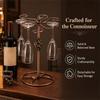 Metal Wine Glass Shelf Detachable Design Stemware Rack Retro Cup Rack  Home