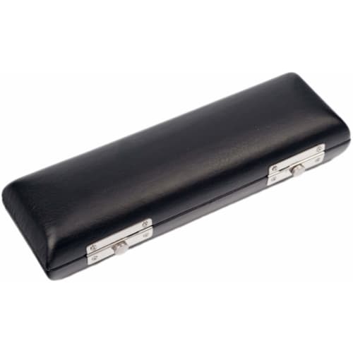 heizi Flute Case, Musical Instrument, Flute Hard Case, Storage, Black Leather, Piccolo, 16-Hole