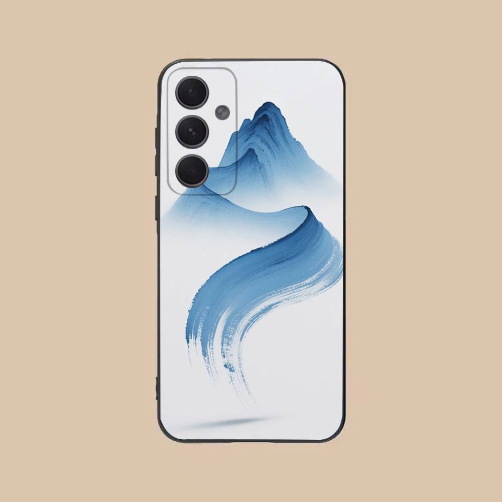 By The Mountainside Phone Case For Samsung S25,24,21,22,23,20,S30,Ultra,Plus,Fe,Lite,Note,5G Black Cover