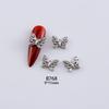 3D Alloy Hollow Butterfly Nail Art Jewelry