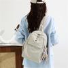Large Capacity Outdoor Backpack Lightweight Solid Color Backpack