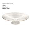European Style Large Glass Fruit Plate
