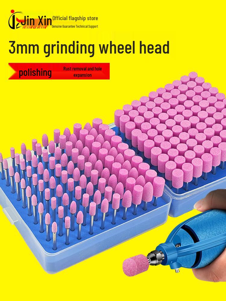 3mm T-Type Grinding Head for Electric/Pneumatic Grinder: Small Metal Polishing Wheel
