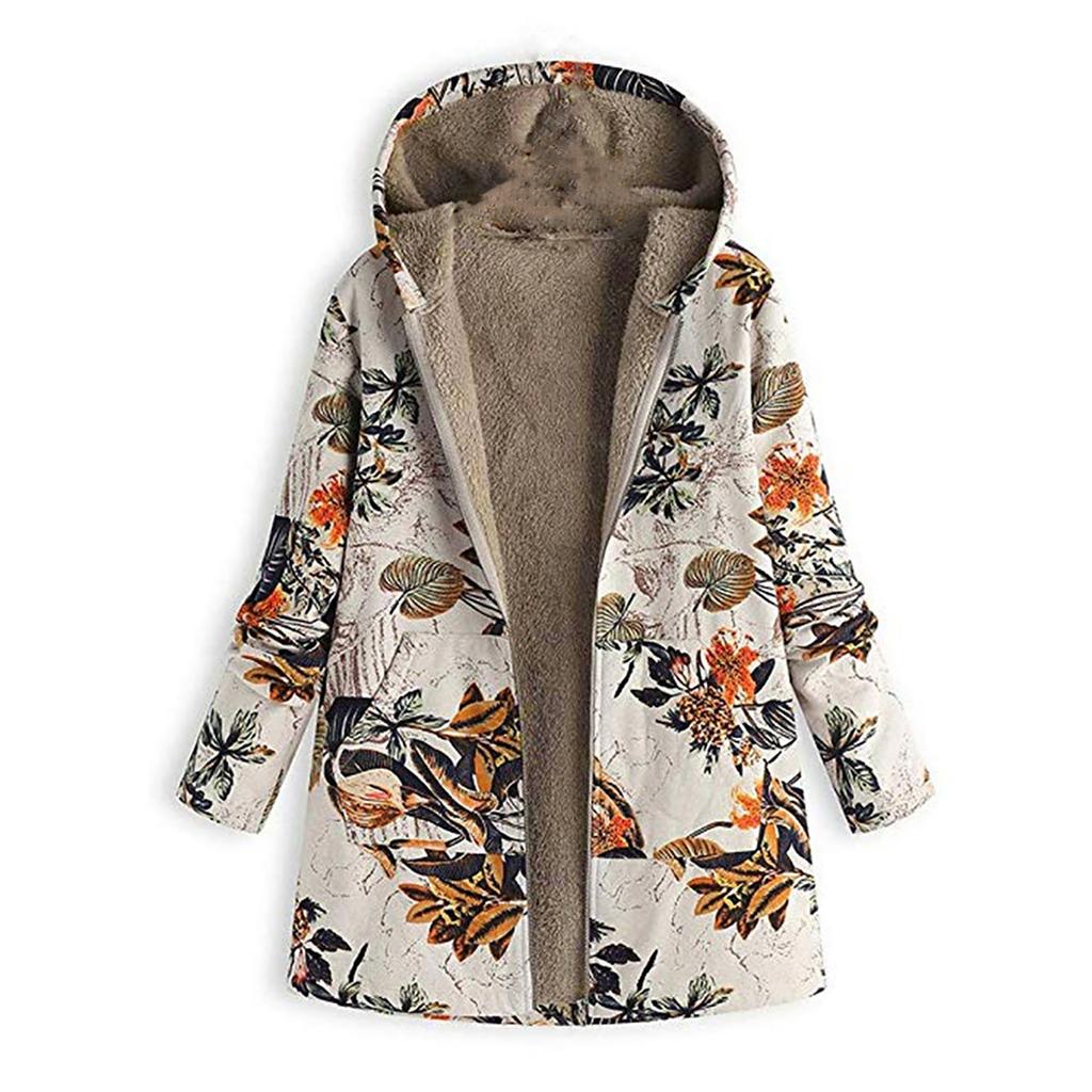 floral winter jacket