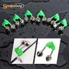 SOUGAYILANG Fishing Alarm Bells Fishing Rod Alarm Dual Alert Bells Fishing Accessories Fishing Bells